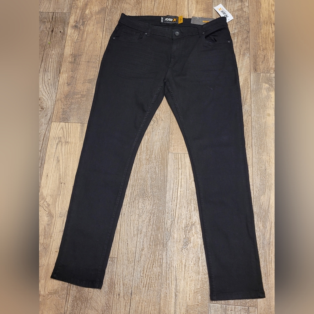 Raw X Tony Hawk skate jeans black new 36x32 718